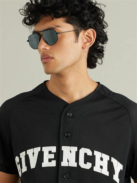 givenchy oversized aviator style sunglasses|GV Speed sunglasses in metal .